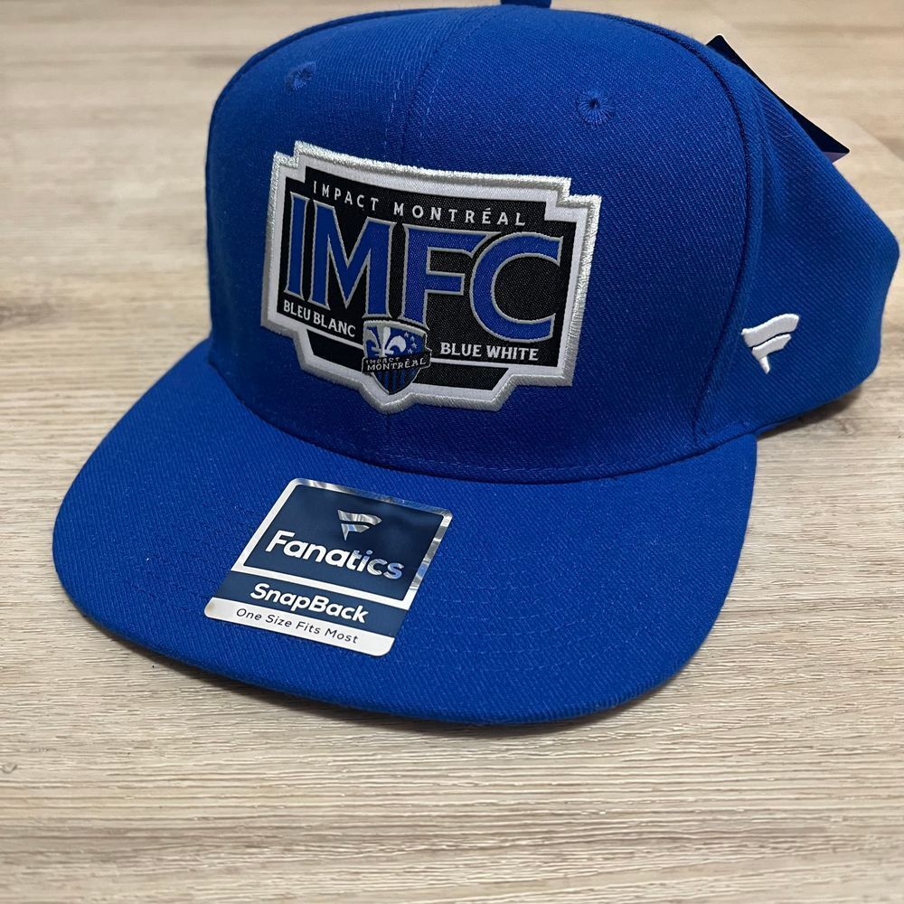 Montreal Impact FC MLS Hat Adjustable NWT Blue Soccer football‎